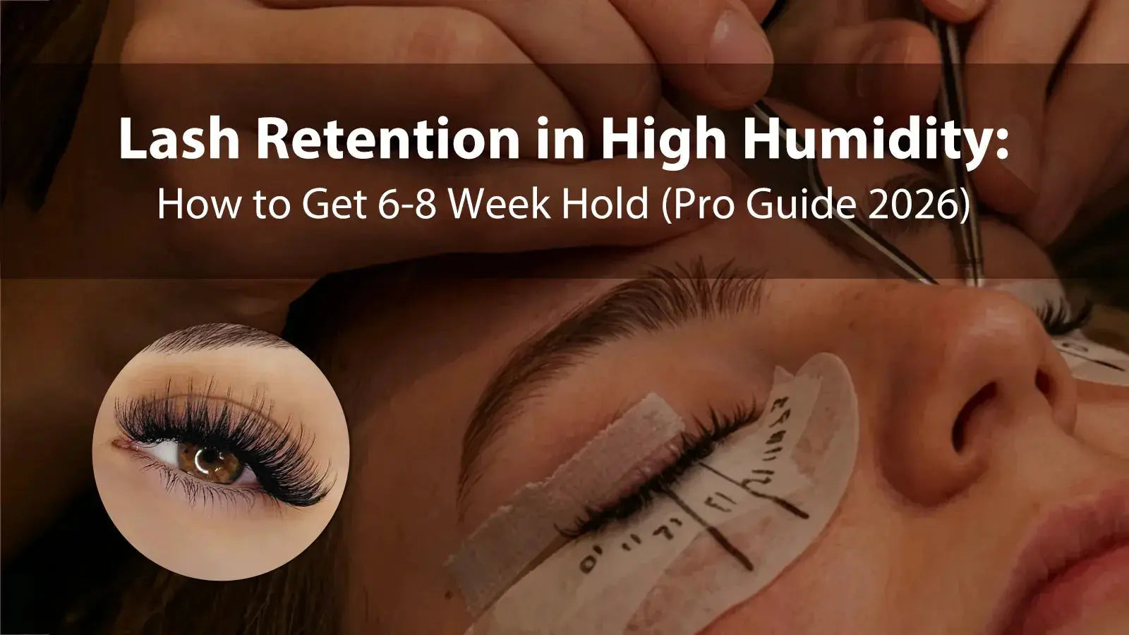 Lash Retention in High Humidity: 6–8 Week Hold Tips | Swaniyalashes