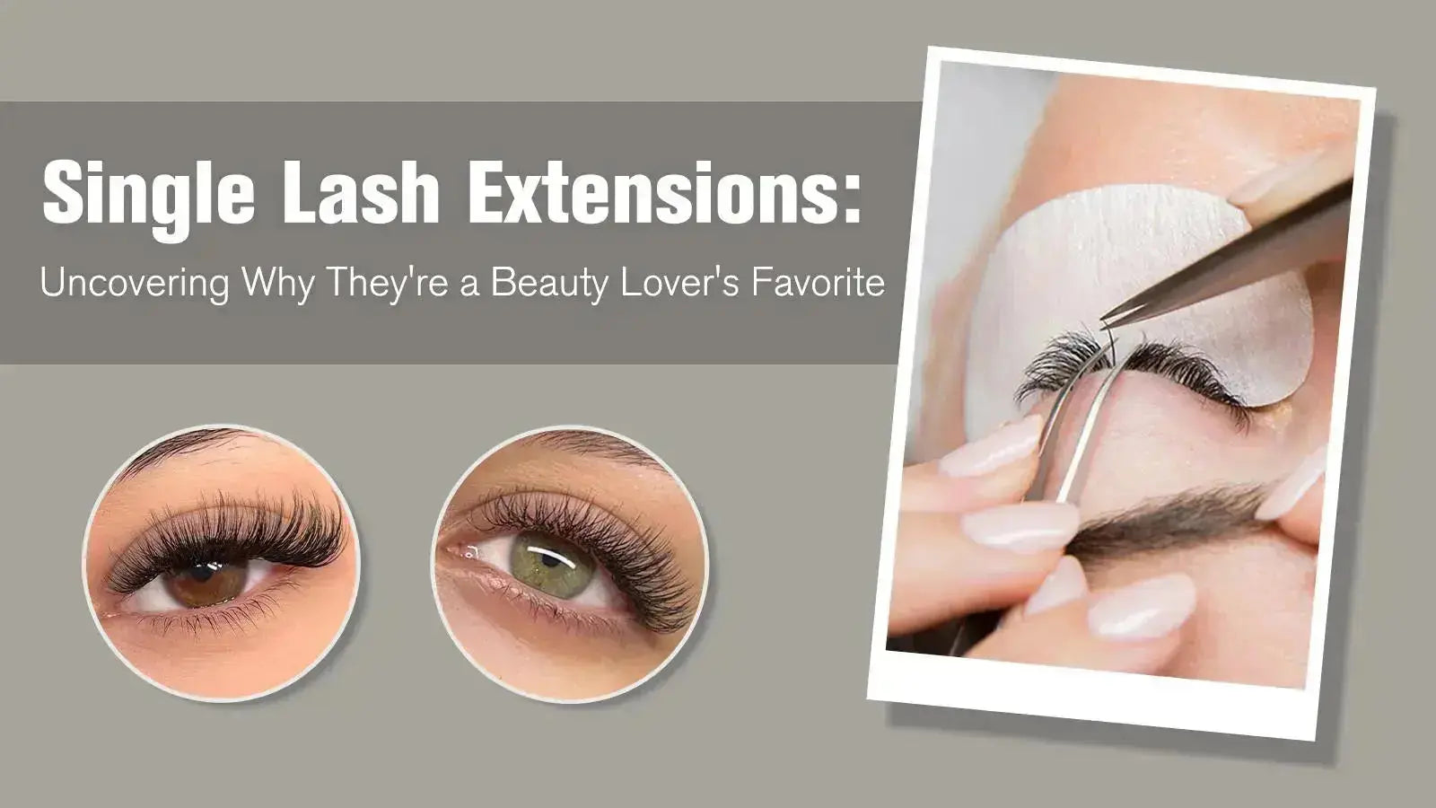 Single Lash Extensions: Natural, Lightweight & Long-Lasting | Swaniya ...