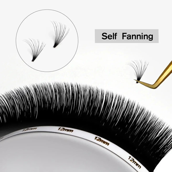 Cashmere Easy Fanning Lashes 0.03mm - Swaniyalashes