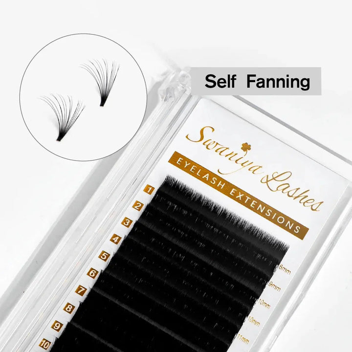 Easy Fanning Lashes 0.07mm - Swaniyalashes