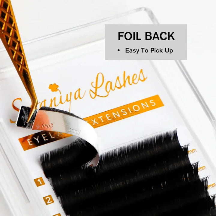 Cashmere Flat Lashes 0.15mm Super Soft - Swaniyalashes