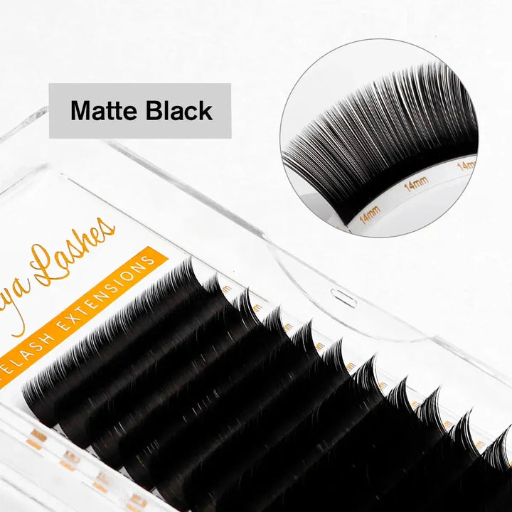 Ellipse Flat Lash Extensions 0.15mm - Swaniyalashes