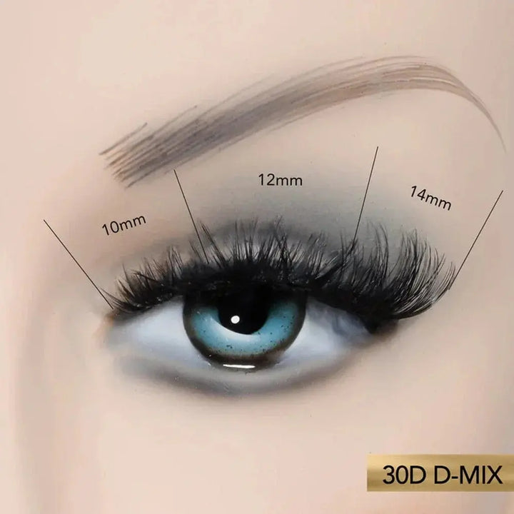 30D DIY Cluster Lashes - Swaniyalashes