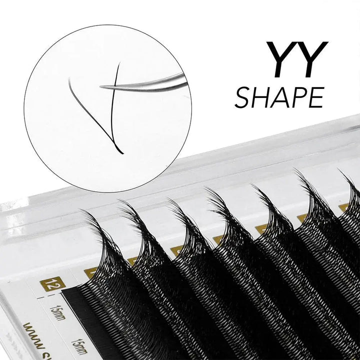 W Shape Lashes 8-15Mix - Swaniyalashes