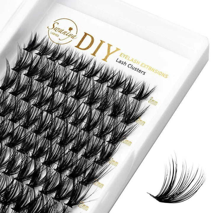 40D DIY Cluster Lash Extensions - Swaniyalashes