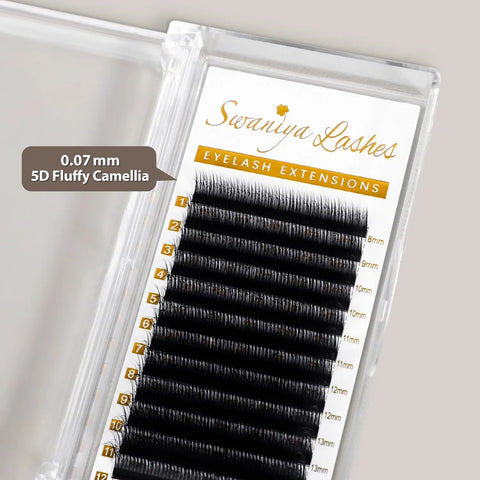 5D Fluffy Multi Layer Camellia Lashes 0.07mm
