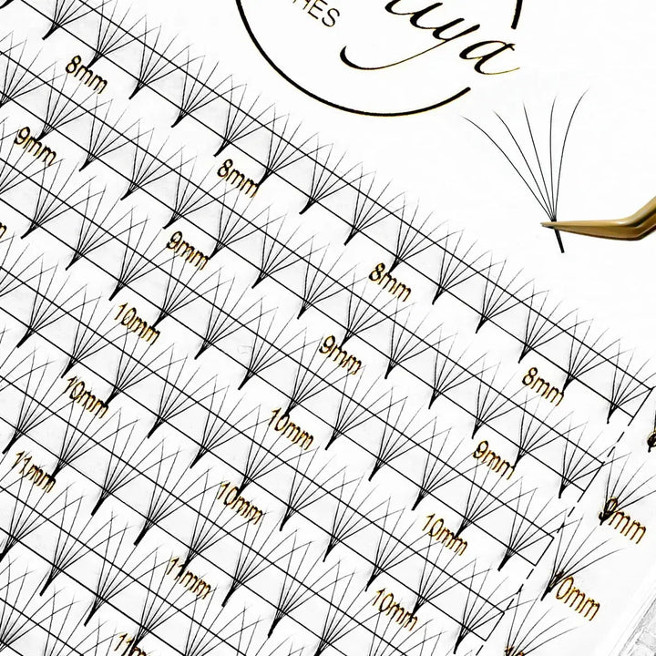 5D Premade Lashes (240 fans) - Swaniyalashes