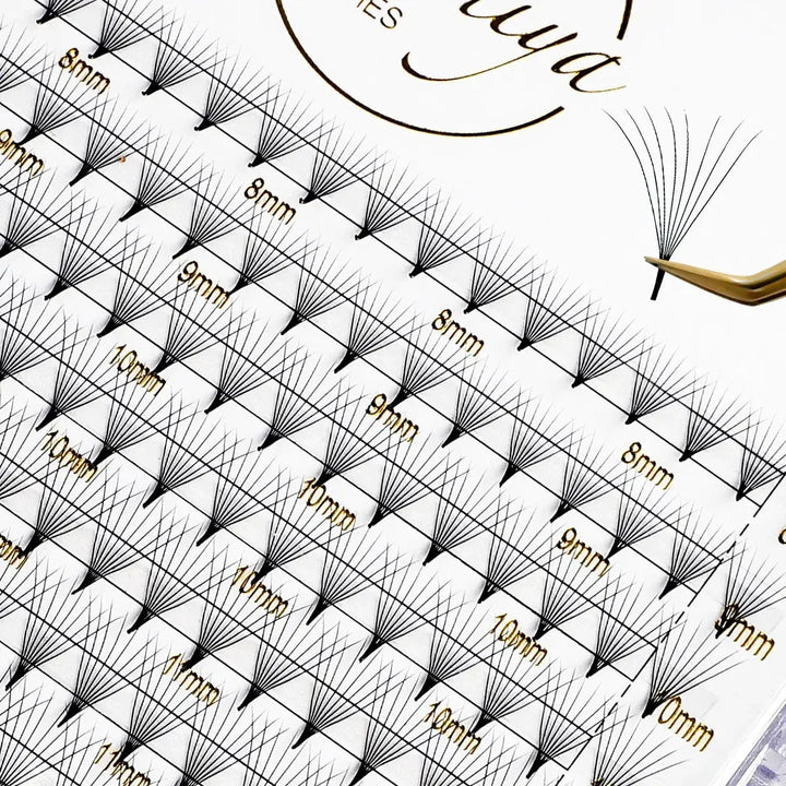 8D Premade Lashes (240 Fans) - Swaniyalashes