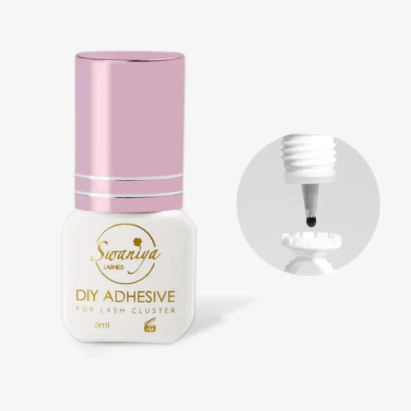 DIY Cluster Lashes Glue - Swaniyalashes