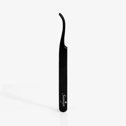 DIY Cluster Lashes Tweezers Black Color