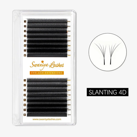 Fox Eye Lashes Slanting 4D