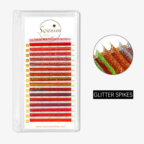 Glitter Spikes Lashes 0.15mm