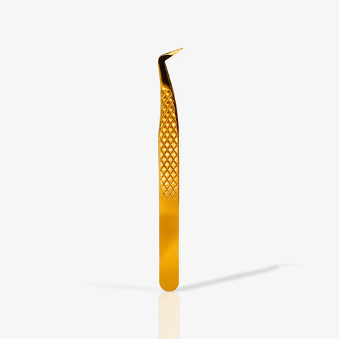 Volume Tweezers SW-1 | Curved Tip for Volume Fan Pickup & Placement