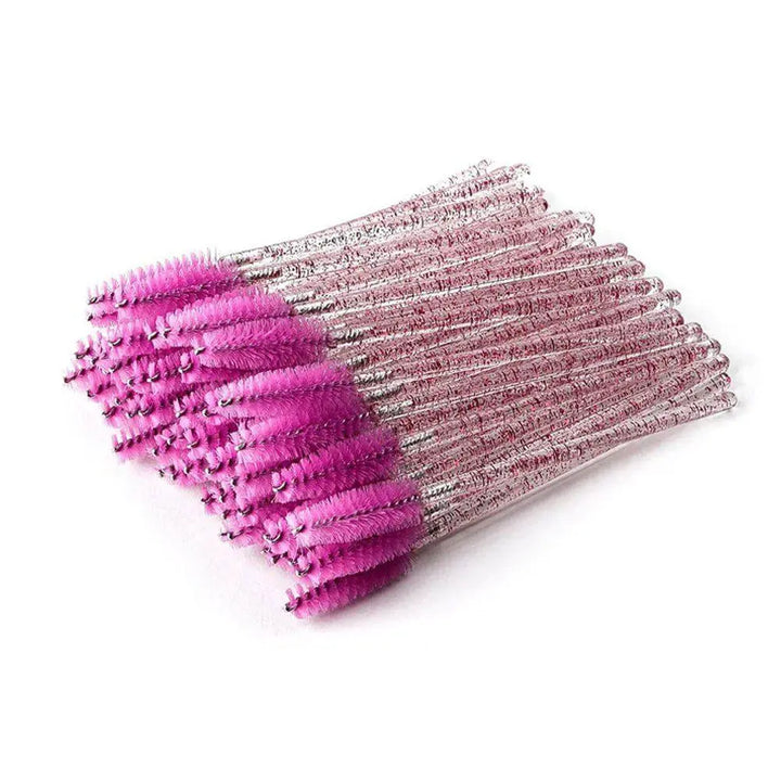 Plastic Glitter Lash Brush  Swaniyalashes