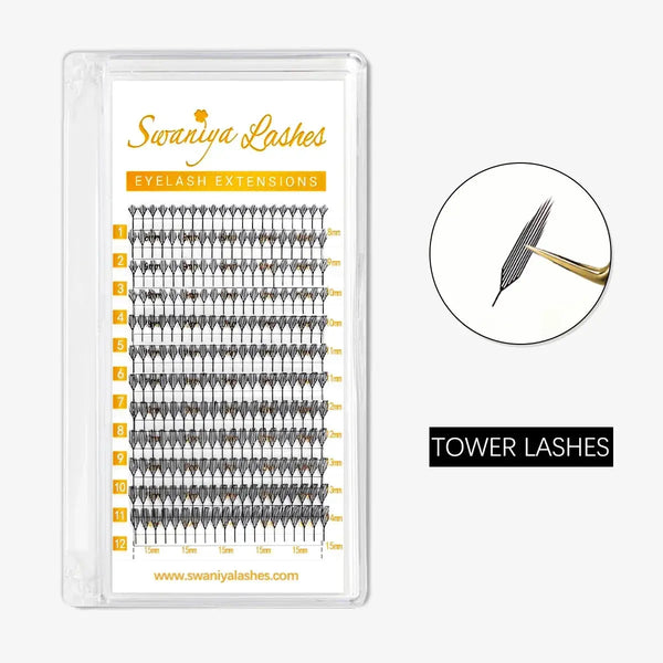Premade Anime Lashes - Swaniyalashes