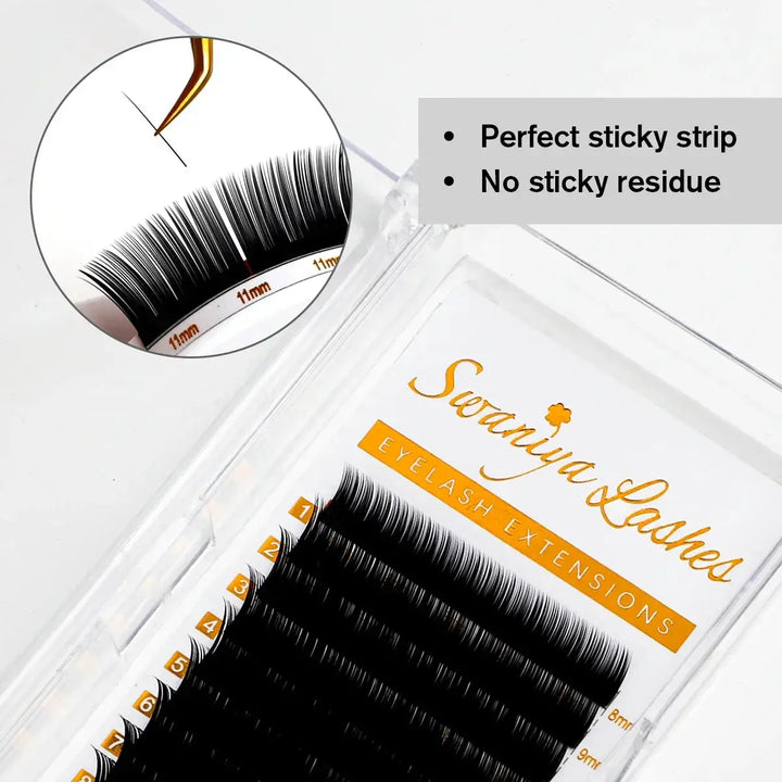 Premium Classic Eyelash Extensions 0.20mm - Swaniyalashes