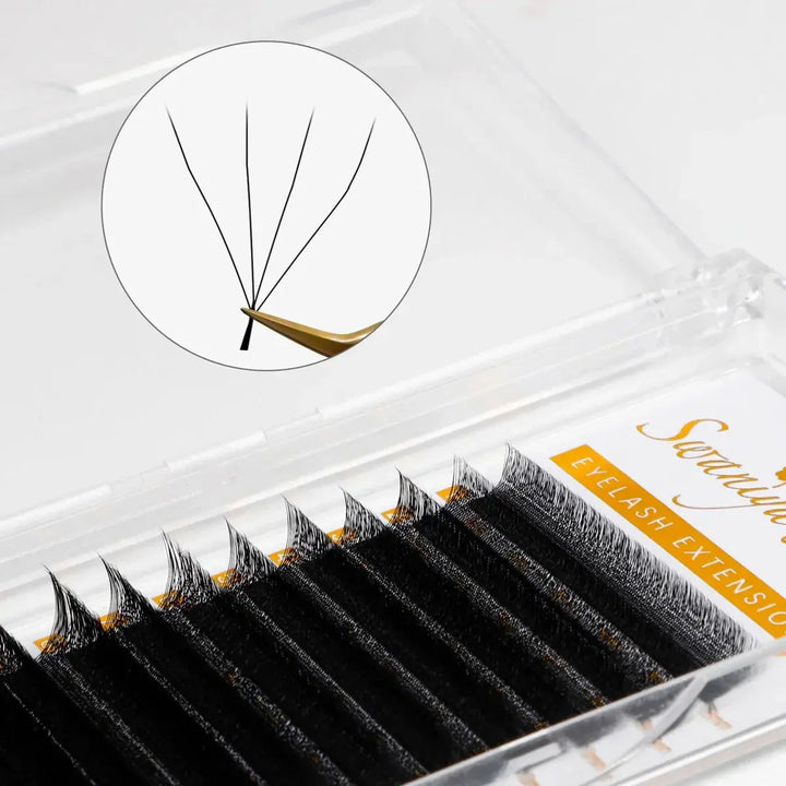 4D W Lashes 0.07mm - Swaniyalashes