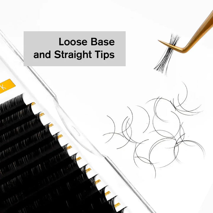 Ultra Black Volume Lashes 0.07mm  Swaniyalashes