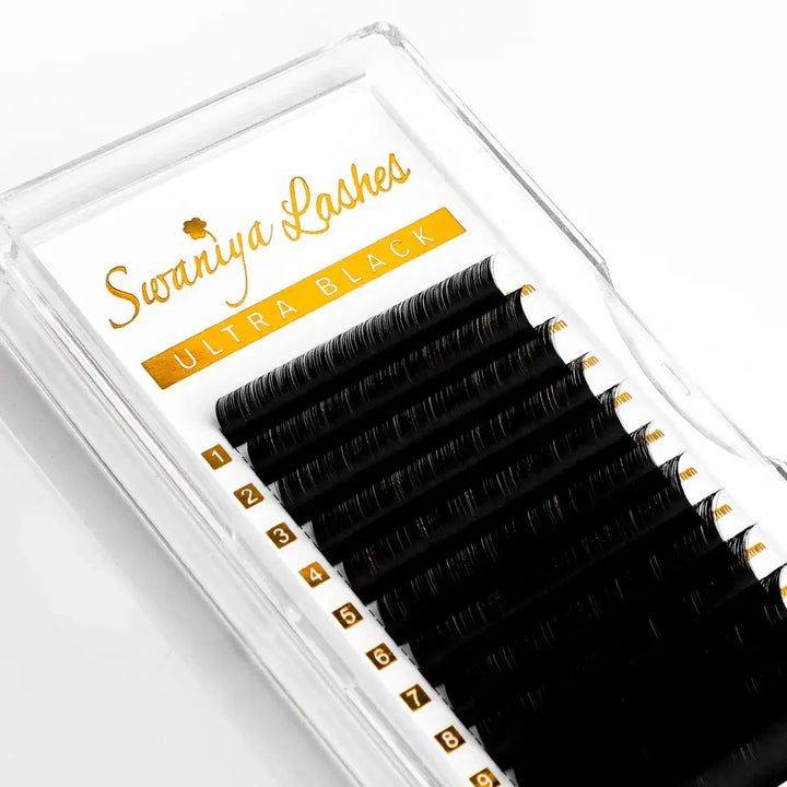 Ultra Black Volume Lashes 0.07mm  Swaniyalashes