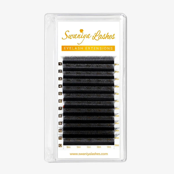 W Shape Lashes 8-15Mix - Swaniyalashes