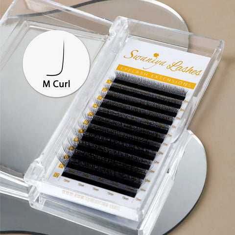 YY W Shape Lash Extensions M curl 0.07mm