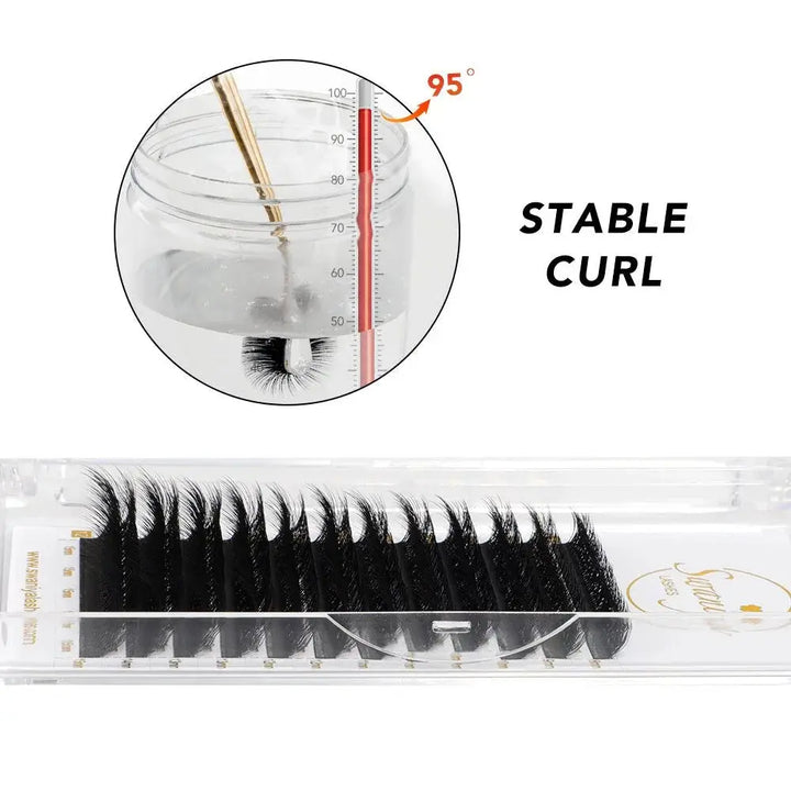 5D Fluffy Camellia Lashes 0.07mm - Swaniyalashes