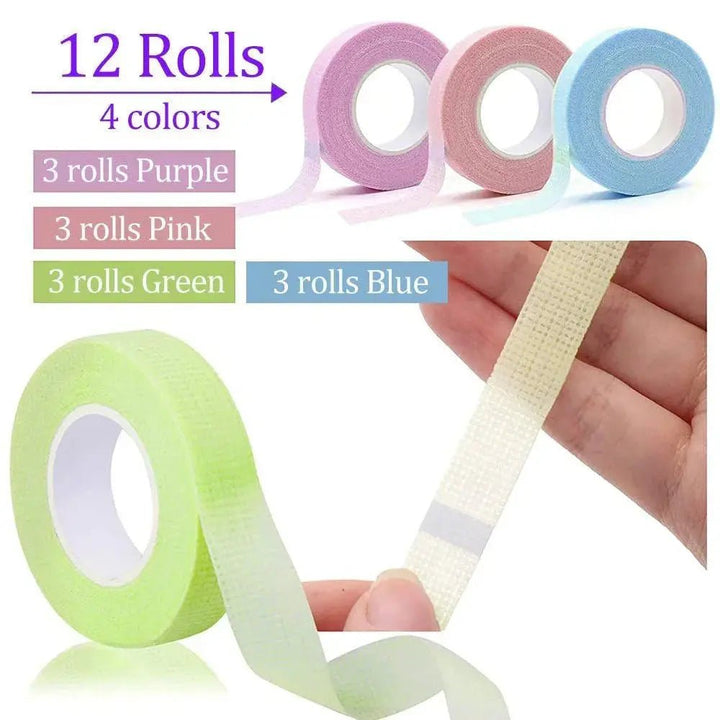 Colorful Non - woven TapeEyelash TapeSwaniyalashes