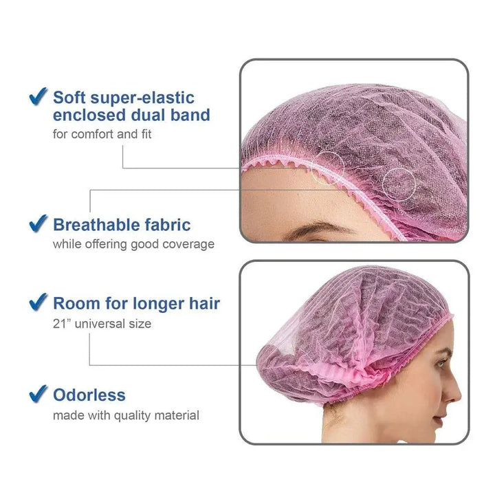 Non-woven Disposable Headgear - Swaniyalashes