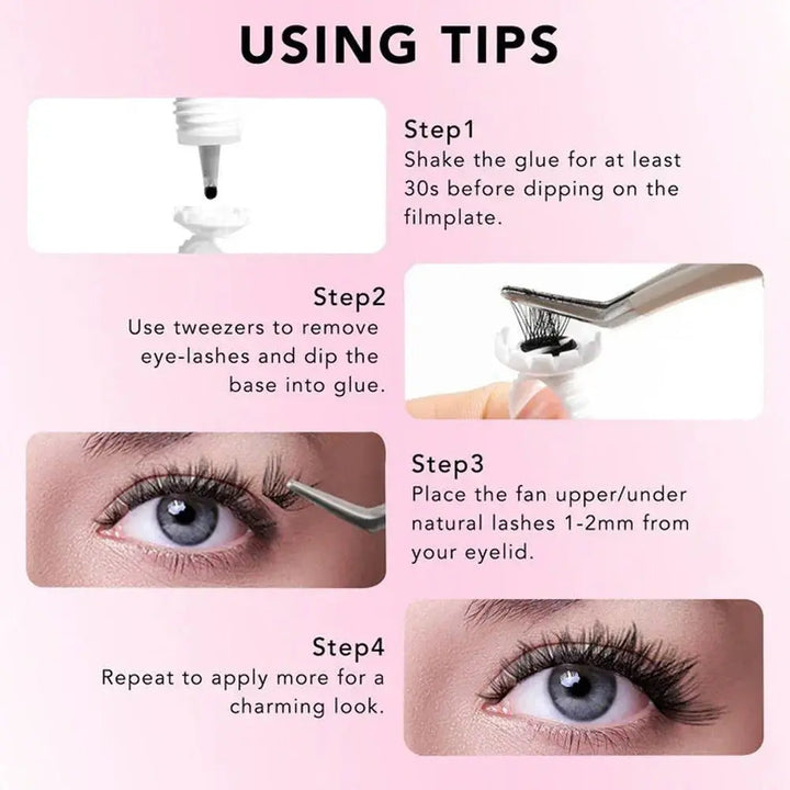 DIY Cluster Lashes Glue - Swaniyalashes