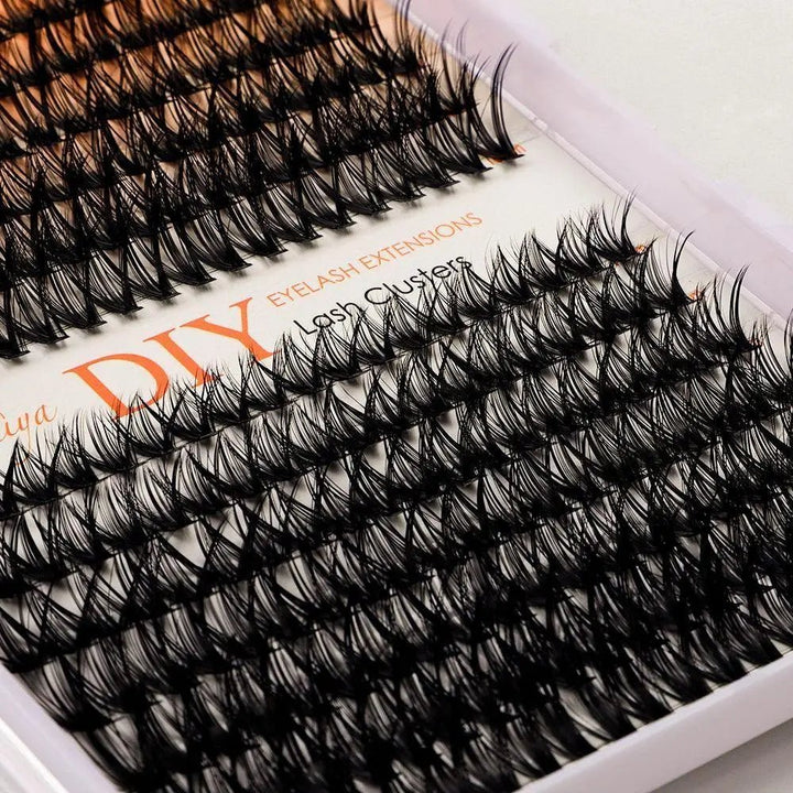DIY Lash Clusters Kits 30D+40D D curl 10 - 16MIXDIY LashesSwaniyalashes