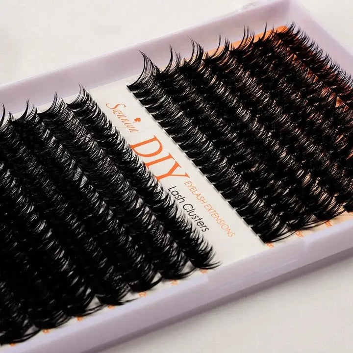 DIY Lash Clusters Kits 50D+60D D curl 10 - 16MIXDIY LashesSwaniyalashes