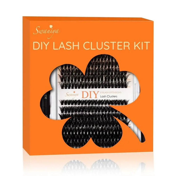 DIY Lash Clusters Kits 50D+60D D curl 10 - 16MIXDIY LashesSwaniyalashes