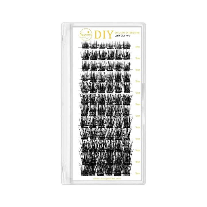 DIY Cluster Lash Extensions F01 - Swaniyalashes