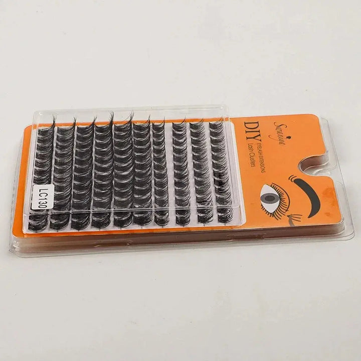 DIY Lash Clusters LC130 D curl 10-16MIX - Swaniyalashes