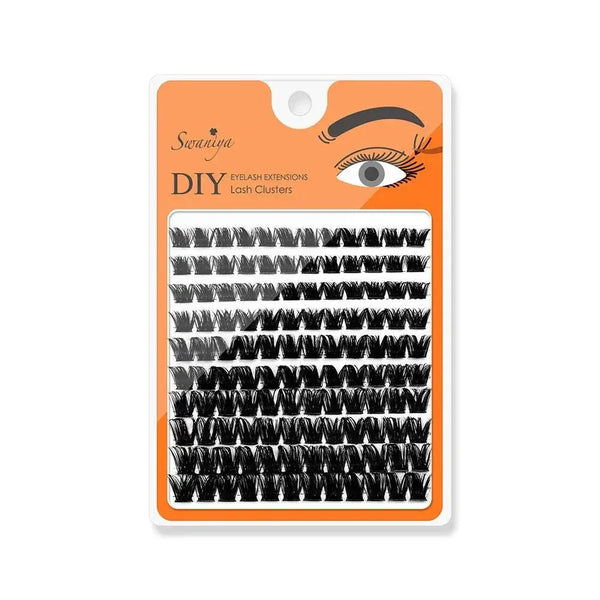 DIY Lash Cluster LC20 D curl 10-16MIX - Swaniyalashes