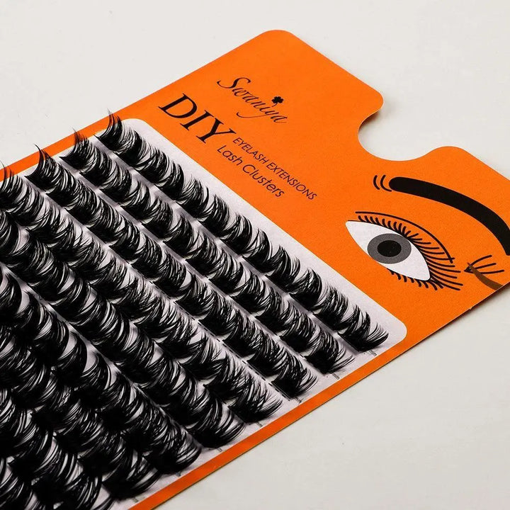 DIY Lash Cluster LC20 D curl 10-16MIX - Swaniyalashes
