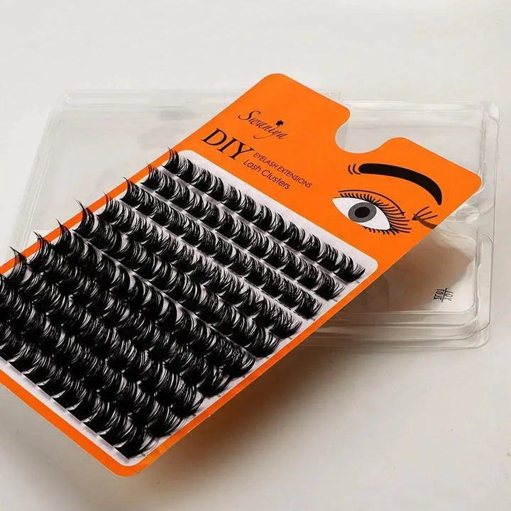 DIY Lash Cluster LC20 D curl 10-16MIX - Swaniyalashes