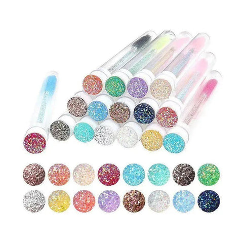 Luxury Individual Eyelash Brush (Mix Color)