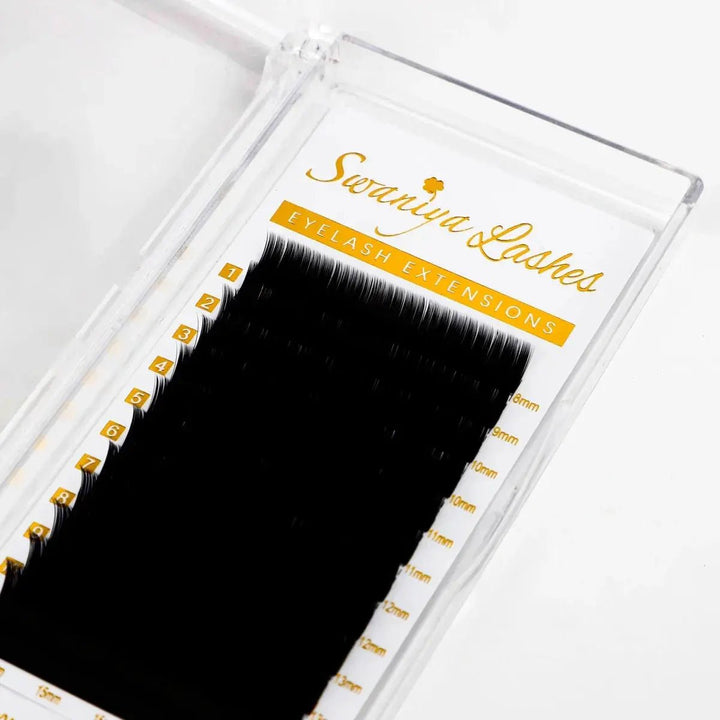 M / L / LJ / LB/ LD / LC Curl Lash ExtensionsSwaniyalashes