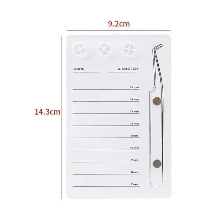 Magnetic Eyelash Scale Plate - Swaniyalashes