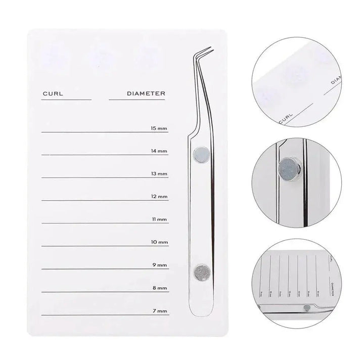 Magnetic Eyelash Scale PlateEyelash scale plateSwaniyalashes