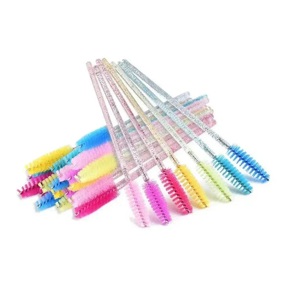 Plastic Glitter Lash Brush - Swaniyalashes