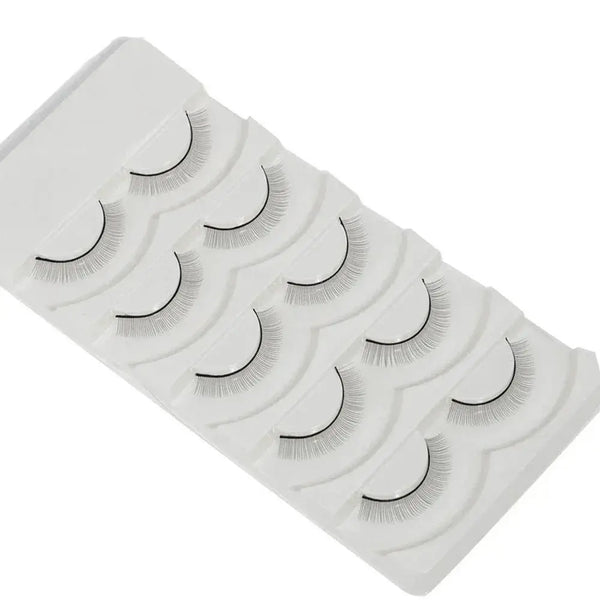 Practicing False Eyelashes - Swaniyalashes