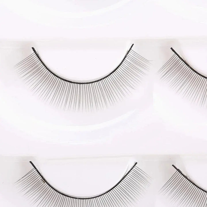 Practicing False Eyelashes - Swaniyalashes