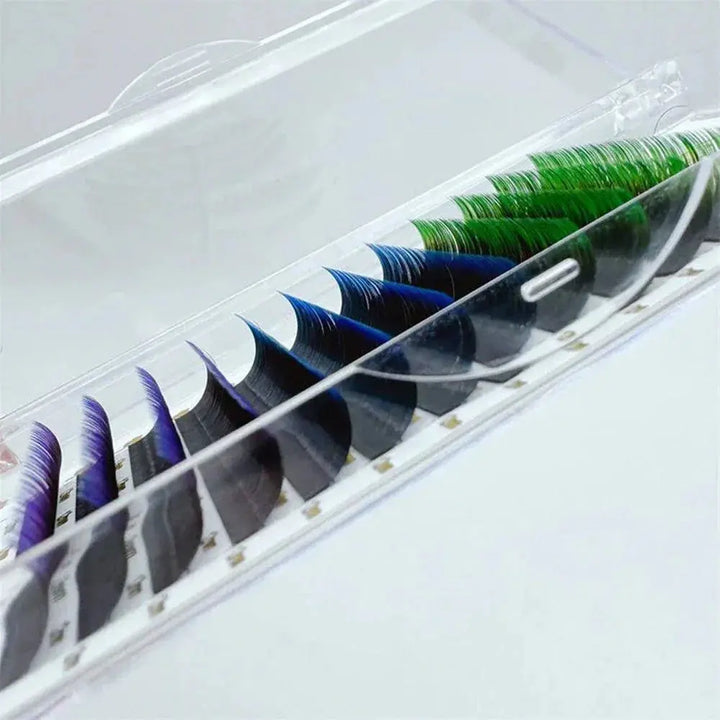 Black Ombre Lashes 0.07mm - Swaniyalashes