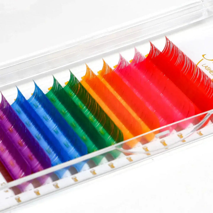 Premium Different Color Lashes 0.07mm - Swaniyalashes