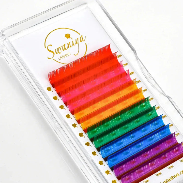 Premium Different Color Lashes 0.07mm - Swaniyalashes