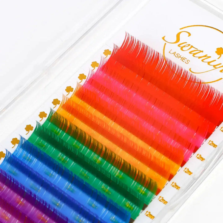 Premium Different Color Lashes 0.07mm - Swaniyalashes