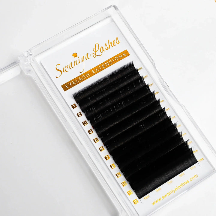 Cashmere Flat Lashes 0.15mm Super Soft - Swaniyalashes