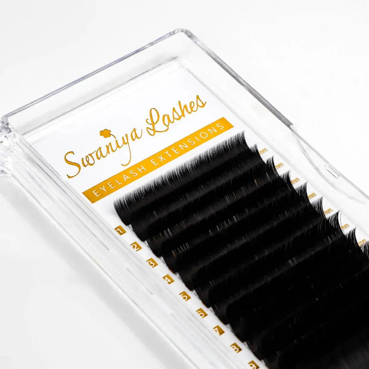 Matte Flat Classic Lash Extensions 0.10mm - Swaniyalashes
